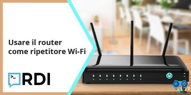 Use o roteador como um repetidor Wi-Fi