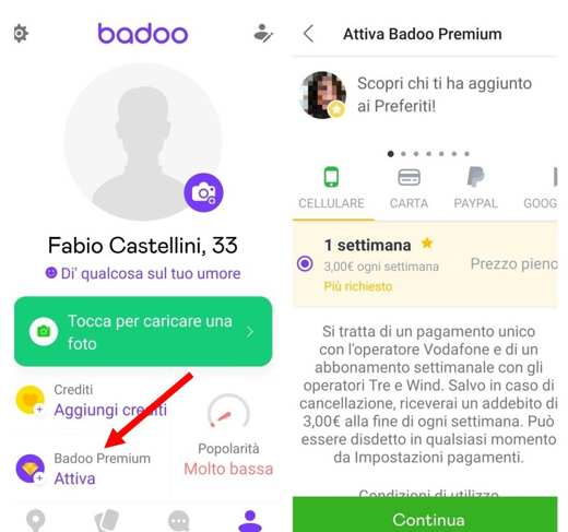 How to activate badoo premium without paying