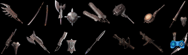 Clases de armas y armaduras en Monster Hunter