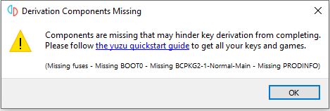 yuzu keys error