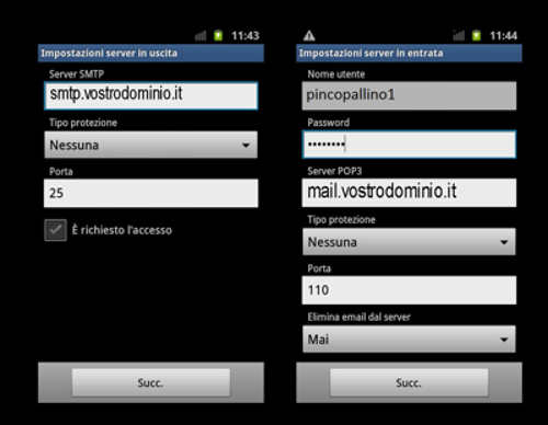 Cómo configurar los correos electrónicos de dominio de Aruba en Android e iOS