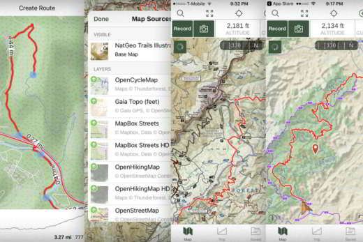 Las mejores Apps para trekking y excursiones