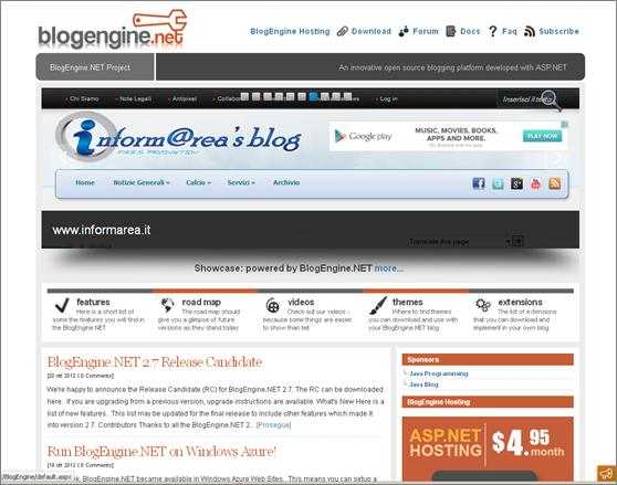 BlogEngine.net 2.6 lanzado - Nuevas funciones y eventos inesperados que superar
