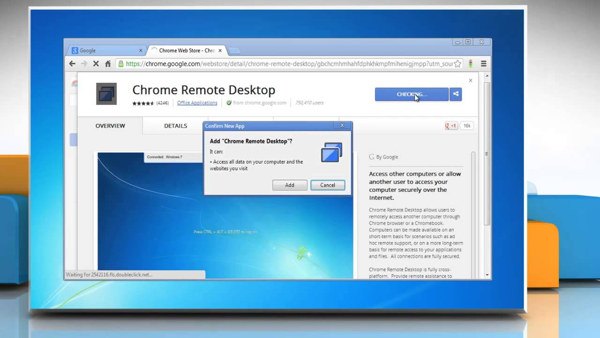 Escritorio remoto de Chrome para control remoto desde PC