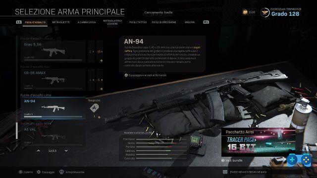 Call of Duty: Warzone: clase ideal para el AN-94