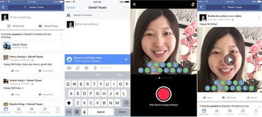 Facebook: cómo enviar saludos con un mensaje de video