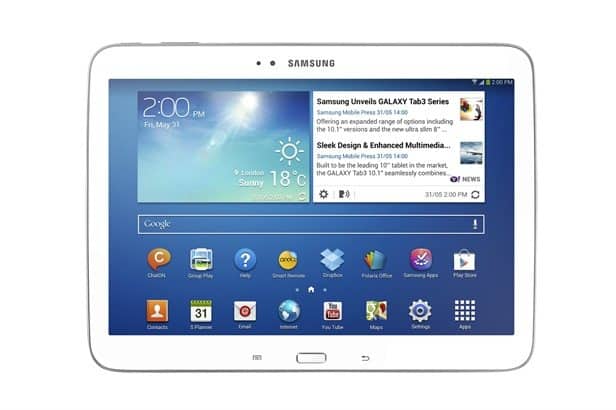 Samsung lanza la nueva serie Galaxy Tab3