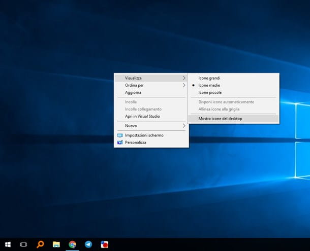 Como restaurar os ícones da área de trabalho do Windows 10