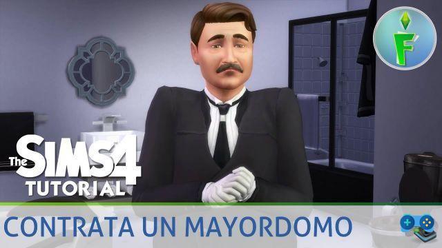 Contrate um mordomo ou governanta no The Sims 4