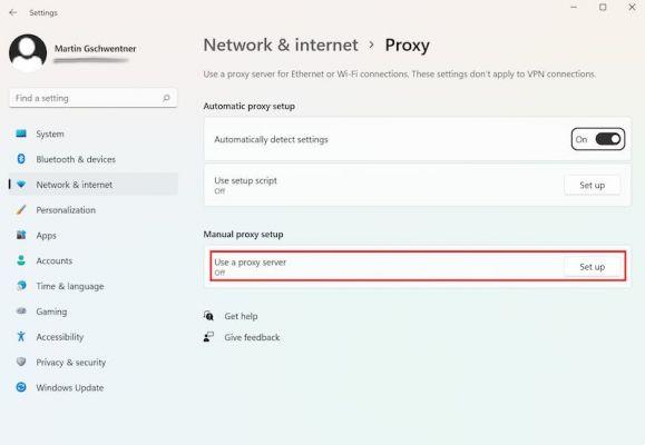 Proxy setup guide: Chrome